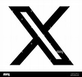 X Corporation by Elon Musk Company logo Stock Photo - Alamy