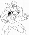 Venom Coloring Pages Venom Lineart by 09tuf - Free Printable Coloring Pages