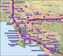 San Bernardino, California Map