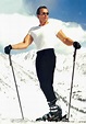 Arnold Schwarzenegger in Sun Valley, Idaho, 1997. Photo by Annie ...
