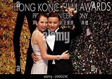 Hong Kong actress Ada Choi, left, and her Chinese actor husband Max ...