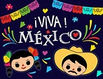 Fiesta de las tradiciones de viva mexico | Premium Vector #F… | Fiestas ...