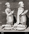 Henry Stuart, Lord Darnley, izquierda, segundo esposo de Mary Queen of ...