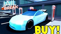 BUYING THE TESLA ROADSTER IN ROBLOX JAILBREAK! - YouTube