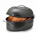 High Dome Turkey Roaster Pan Cookware Bakeware Stove Oven Kitchen Pots ...