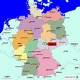 Wo ist Weimar? von ingridzeller - Landkarte für Deutschland alle ...