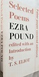 Selected Poems Ezra Pound Faber and Faber T.S Eliot Intro VGC Vintage ...