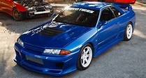 Tuned Bayside Blue Nissan R32 GT-R Puts Out 550 WHP | Carscoops