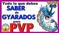 😈¡CONOCE los MEJORES ATAQUES para GYARADOS en PVP! Pokémon GO😈 - YouTube