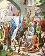 Jesus Enters Jerusalem T Catholic Picture Print - Etsy UK