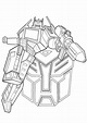 Autobot Transformer para colorear, imprimir e dibujar –ColoringOnly.Com