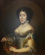 Portrait of Queen Marie Casimire Sobieska with a nipple visible ...