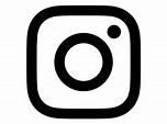 Instagram Glyph Logo PNG vector in SVG, PDF, AI, CDR format
