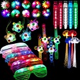 LED Light Up Toy Party Favors 70 Pieces Glow In The Dark,Party Supplies ...