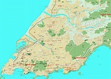 Qingdao Carte et Image Satellite