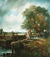 The Lock, 1824 - John Constable - WikiArt.org