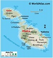 Malta Map / Geography of Malta / Map of Malta - Worldatlas.com