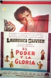 "PODER Y LA GLORIA,EL" MOVIE POSTER - "THE POWER AND THE GLORY" MOVIE ...