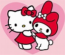 Hello Kitty & My Melody | Hello kitty art, Hello kitty cartoon, Hello ...