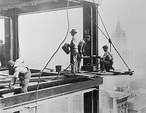 En las alturas: vertiginosas fotos de cómo se construyó el Empire State ...