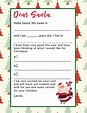 Santa Letter Printable Template Free - Printable Templates Free