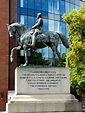 Equestrian statue of 1st Viscount Combermere Stapleton Cotton in Chester UK