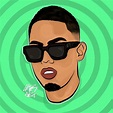 Myke Towers ilustración | hustle arts | Trap Arts | Easy Money Baby ...