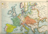 Europe in first part of 18th century | 18th century, Century, Map