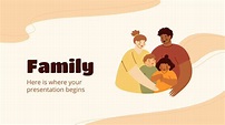 La familia | Plantilla gratis de Google Slides y PowerPoint