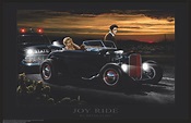 Elvis and Marilyn - Joy Ride by Helen Flint Mini Poster- 17" x 11 ...