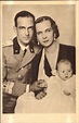 King Umberto II and Queen Marie-José of Italy with their first child ...