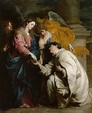 Anton van Dyck: The Vision of the Blessed Hermann Joseph. 1629/1630 ...