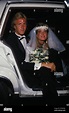 Kim Richards and G. Monty Brinson at their wedding on August 3, 1985 at ...