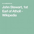 John Stewart, 1st Earl of Atholl - Wikipedia | John stewart, Duke of ...
