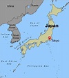 Location of Tokyo - Tokyo