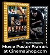 Home Theater Movie Poster Flip Frame - Cinema Style - Various Finishes ...