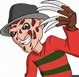 How to Draw Freddy Krueger from Nightmare on Elm Street - Really Easy ...