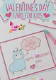 Valentines Day Card for Kids with Free Printable - Houston Mommy and ...