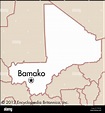 Bamako mali maps cartography geography bamako mali hi-res stock ...