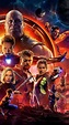 1440x2560 Resolution Avengers Infinity War Official Poster Samsung Galaxy S6,S7,Google Pixel XL ...