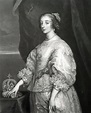 Königin Henrietta Maria, 1851 von Anthony van Dyck