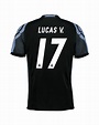 Camiseta 3ª Real Madrid 2016/2017 Lucas Vázquez UCL Negro