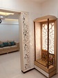 Modern mandir | Temple design for home, Pooja room door design, Home ...