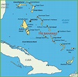Map Of The Bahamas And Surrounding Islands - Cape May County Map