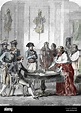Concordat de 1801 - Signature du Concordat entre la France (en présence ...