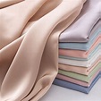 Stretch Satin Fabric Chiffon Fabric Simulated Silk Satin - Etsy