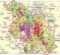 Karte Kölner Stadtteile | creactie