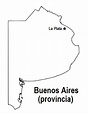 Blog de Biologia: Mapa de la Provincia de Buenos Aires para colorear