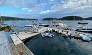 Bucks Harbor Marina In Brooksville, Maine, Vereinigte Staaten Zu ...