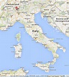 Lake Maggiore on Map of Italy